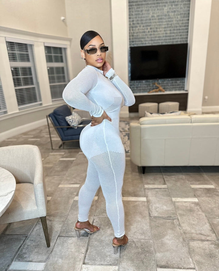 None Like This Jumpsuit White - Shopblossomco